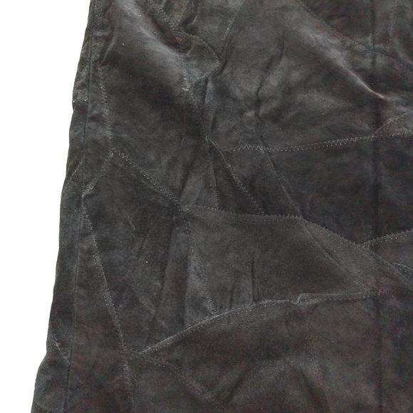 Mattina J 100% Genuine Leather Maxi Skirt - Picture 6 of 15